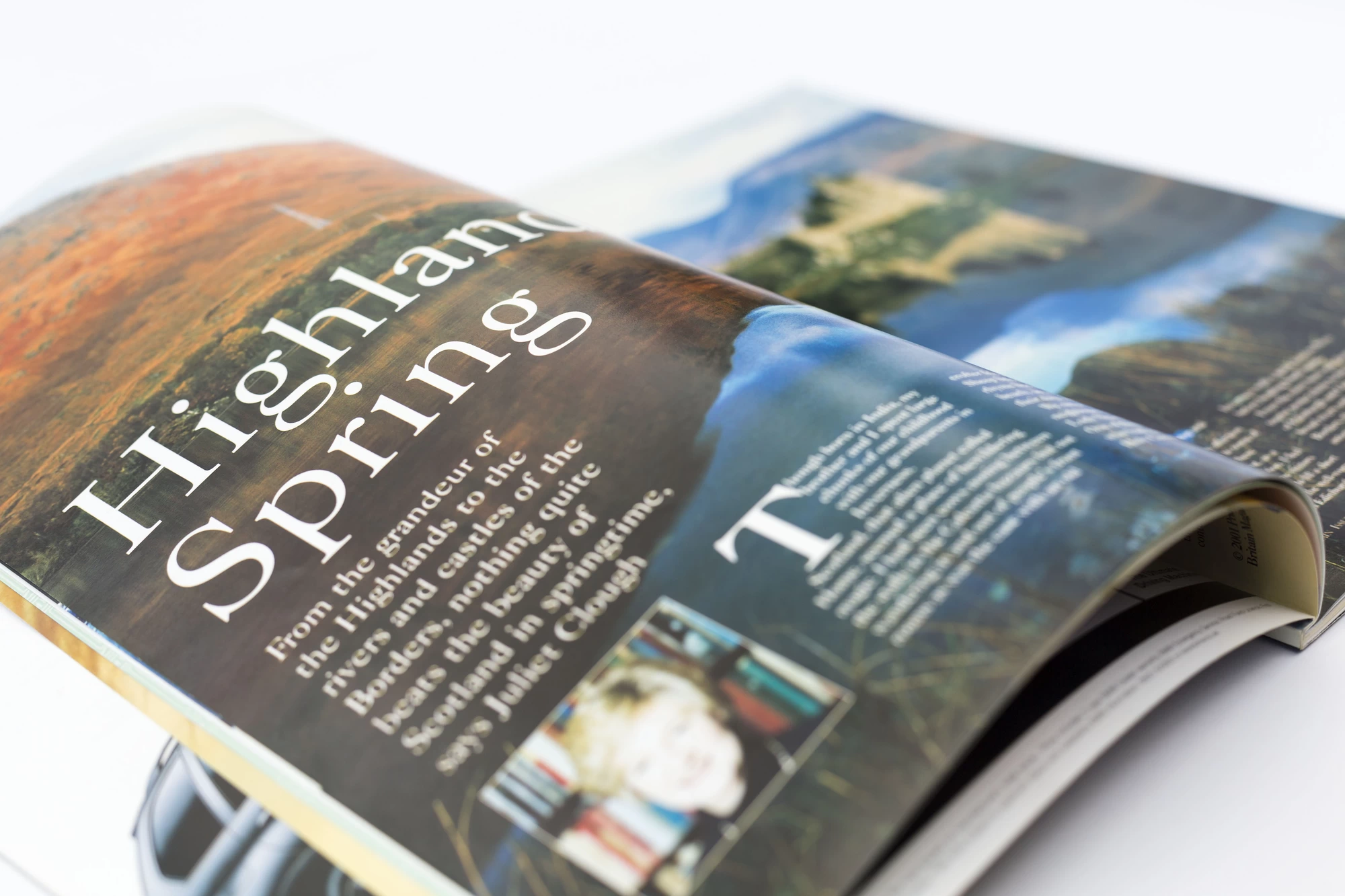 Magazine and newsletter design for Freeway Media